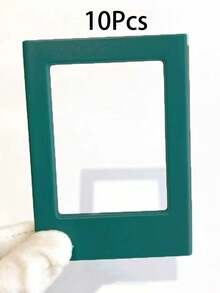 1 件多色 3 英寸磁性塑料相框、磁性冰箱贴，用于即时相机照片和迷你卡片展示，适合个性化家居冰箱装饰、送给朋友、万圣节、圣诞节的礼物 - 彩色 - 查看 42