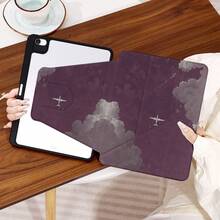 360° Rotatable IPad Protective Case, Y-Shaped Folding Stand, High-Definition UV Printing, Compatible With Ipad 11 2025, IPad Air 11/13 2025 M3, IPad Air (M2) 11/13 Inch, IPad Air 4/5/6 10.9inch, IPad Pro 11 Inch, IPad Pro 12.9 Inch, IPad 10.2 Inch, IPad 9th/10th Generation And Various Models, Protective Cover Design, Support Multi-Angle Adjustment, Six-Way Stand Placement, Built-In Pen Slot, Transparent Back Cover, Anti-Drop Protection, Auto Wake/Sleep Function - Multicolor - View 2