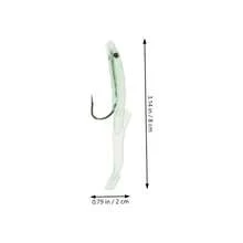 8 Piezas Cebos Artificiales para Herramienta de Vivid y Reutilizable - Verde claro - Ver 10