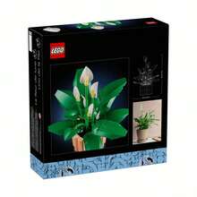 LEGO مجموعة بناء البلوكات النباتية زهرة السلام، مناسبة للديكور في غرفة النوم والرف الكتب والمكتب، للنساء والرجال 18+، هدية عيد الحب، طقم حرفي من الزهور الاصطناعية، 11504 - متعدد الألوان - مشاهدة 10