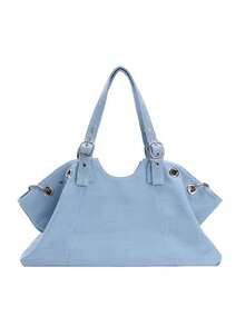 Women Tote Bags - 淺藍色 - 查看 3
