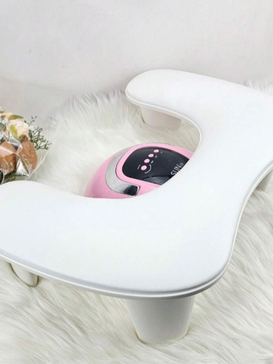 俄式塑料蝴蝶修甲手枕套装，倾斜U型，可折叠手托，缓解疲劳，柔软枕头