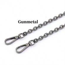 Detachable O-Shape Chain Strap, Can Be Used As Shoulder Strap Or Crossbody Strap, Metal Replacement Chain Accessory - Multicolor - View 18