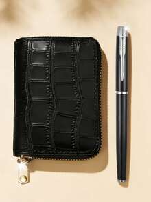 2件套女士时尚优雅多功能奢华钱包+实用高档圆珠笔套装，时尚搭配，圣诞节/周年纪念日/情人节/母亲节送给她的理想礼物（不含礼盒，仅供展示） - 2PCS 女士優雅皮夾套裝 A - 查看 3