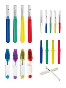 3/4/5件套快速拆线工具套装，粗/细线头拆线器，大/小纽扣开扣器，缝纫线头拆线器