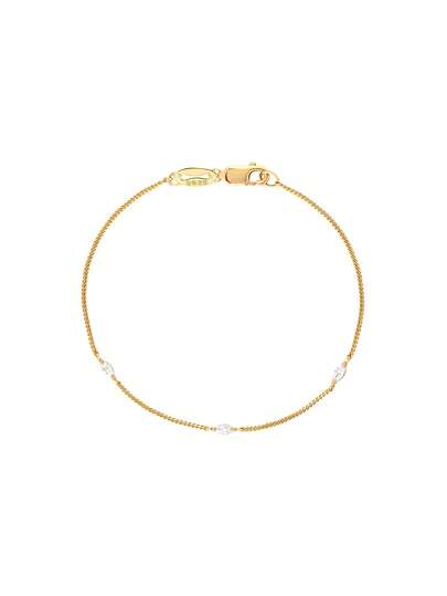 925 sterlingsilver minimalistisk kubisk zirkoniakedjearmband, avslappnad lyxig stil lämplig för kvinnors vardagsbruk