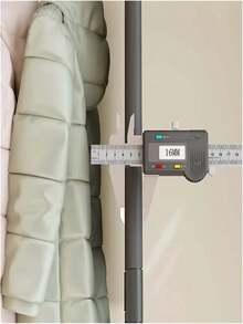 Armario colgante portátil independiente, perchero con estructura de metal, perchas con barras horizontales, adecuado para guardar ropa y zapatos, armario de tela resistente para dormitorios y estudios. - Blanco - Ver 3