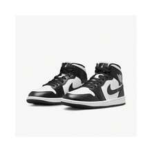 Jordan 1 Mid Panda (Women's) DV0991-101 - Multicolor - View 2