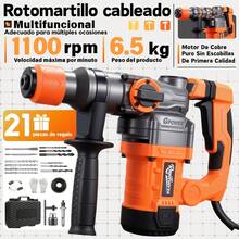 Rotomartillo Martillo Alta Potencia Industrial Con 2200w - Naranja - Ver 1