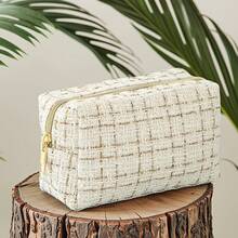 A Large Capacity Storage Bag With A Fragrance Design, Organizing Skincare Products And Cosmetics. FXBD - 黑色 - 查看 2