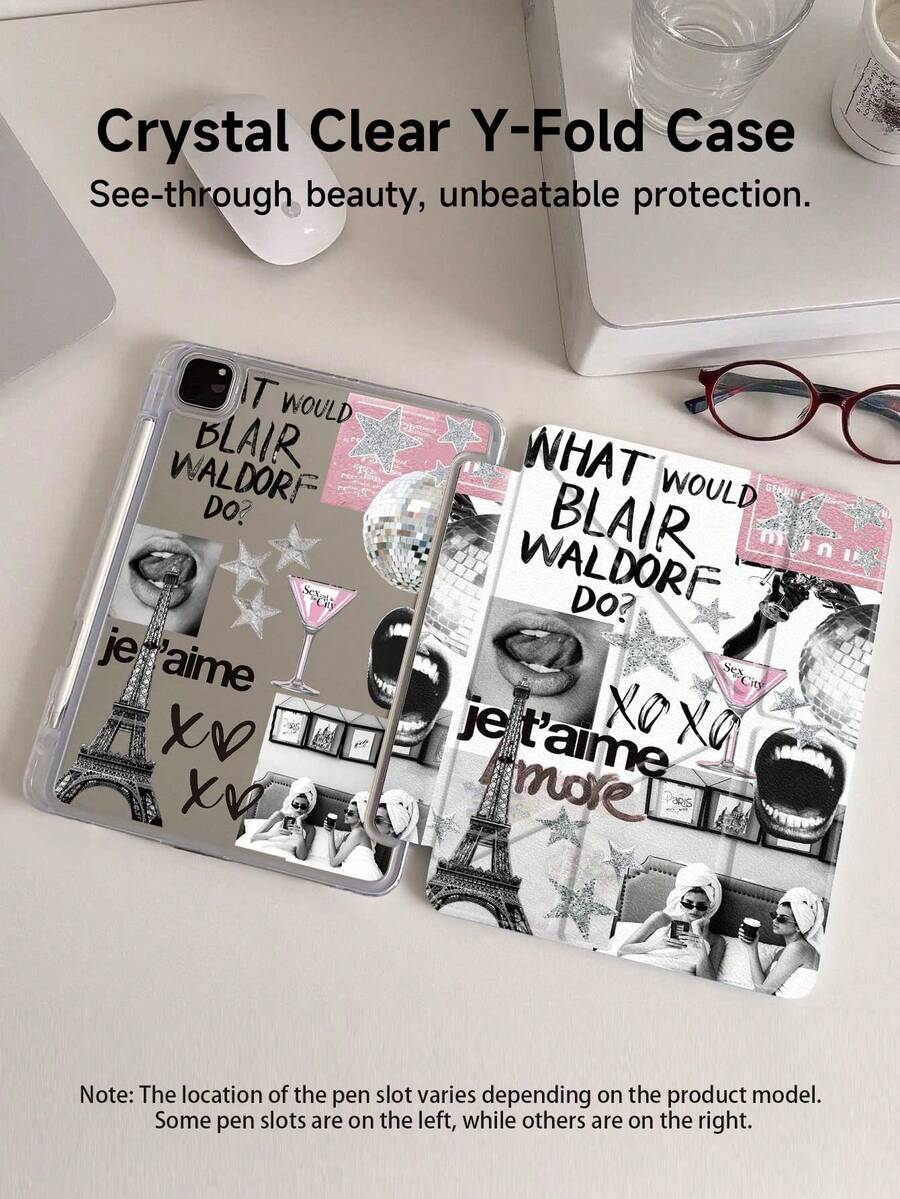 Junk Prin 平板电脑保护套，适用于 iPad Air 8 (M4) 2026 (11 英寸)、Air 8 (M4) 2026 (13 英寸)、(A16) 第 11 代 11 英寸 (2025)、Apple Air 11 (2025) 和第 10 代 10.9 英寸 (2022)，带笔槽、三折支架和自动唤醒/睡眠功能，是返校季、情人节和节假日的理想礼物。