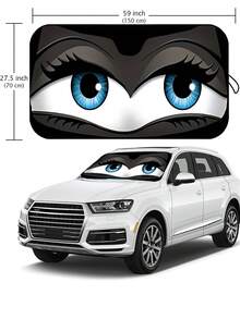 190T Foldable Car Windshield Sun Shade, Keeps Vehicle Cool