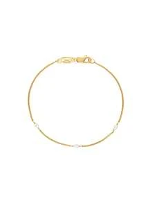 925 Sterling Silver Minimalist Cubic Zirconia Chain Bracelet, Casual Luxury Style Suitable For Women's Daily Wear - Unique Bracelet - View 11