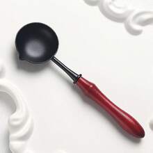 1pc Sealing Wax Melting Spoon, Vintage Style Tool For Melting & Sealing Wax, Handcrafted Wood And Alloy Desk Accessory For Wax Sealing And Decor - Multiple Sizes - View 19