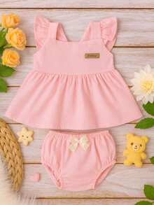 Kit c/ 6 Peças de 3 Conjuntos Batinha + Calcinha Eloá - Multicolorido - Visão 6