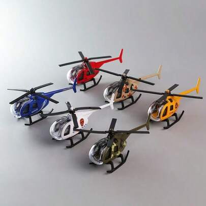 2pcs 2025 New Arrival Metal Alloy Aircraft Model Military Toy Decoration, Realistic Helicopter, Metal Ornament, Creative Model Toy - Birthday Gift, Easter Gift, Valentine's Day Gift, Gift, Toy, New Arrival Bestseller, New Arrival Hot Seller, New Arrival, New Toy, Couple Toy, Dress-Up Toy, Creative Toy, Squeeze Toy