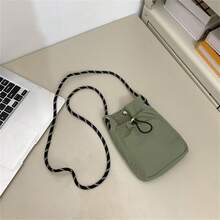 Women's Summer Mobile Phone Wallet Lightweight Shoulder Bag - 綠色 - 查看 2
