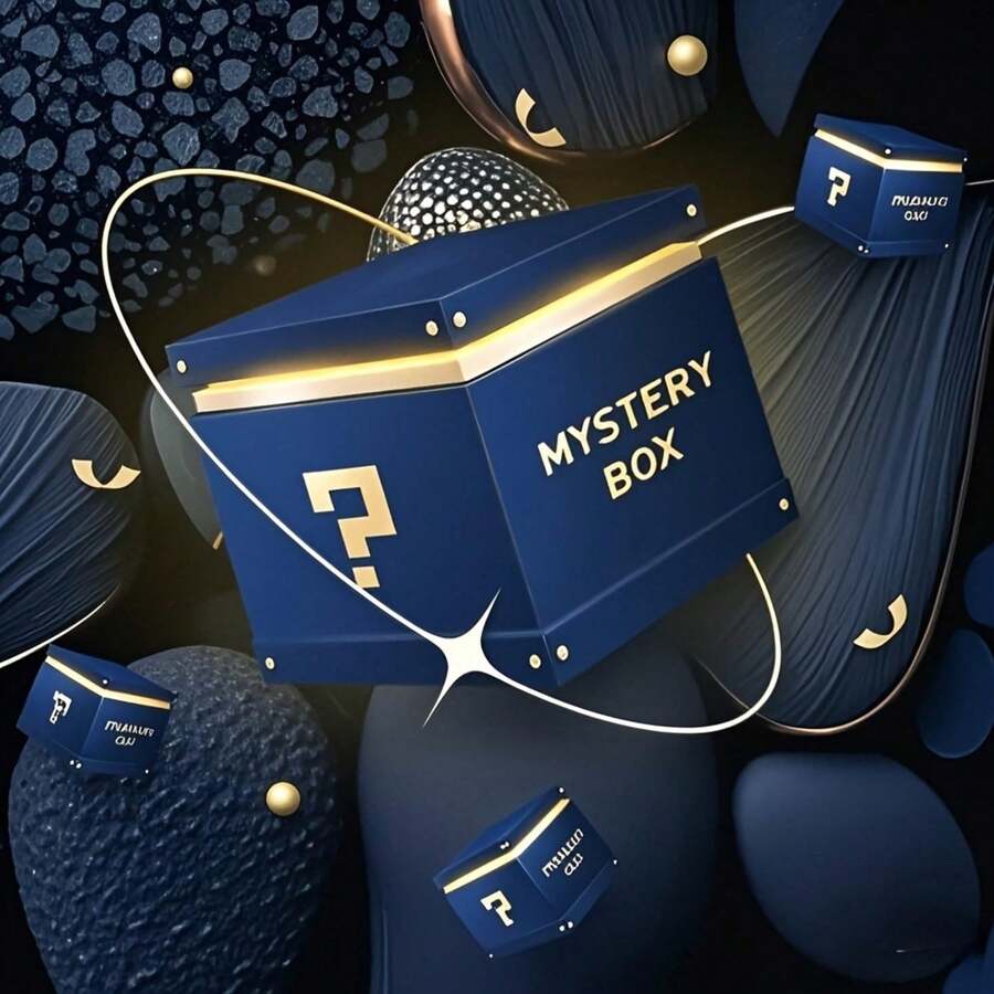 1000 Exquisite Mystery Gift Boxes, Surprise Parcel Bags, Daily New Ones, Fun Experience Of Opening Express Packages, Mystery Boxes For Father's Day And Mother's Day  (Without Cardboard Box) - Ngẫu nhiên một - Xem 1
