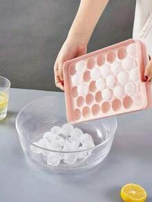 Creative DIY Ice Cube Mold, Spherical Ice Tray With Lid, Household Ice Cube Tray, Popular Ice Maker. - Multicolor - View 5