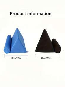 1pc Tablet Stand Designed For Bed Use, 1pc G-Shaped Pillow Stand For Reading Or Watching, 1pc Multi-Functional Pillow Stand For E-Readers, 1pc Universal Phone Holder For Sofa Or Car, 1pc Book Pillow For Comfortable Reading Experience In Bed - Multicolor - View 4