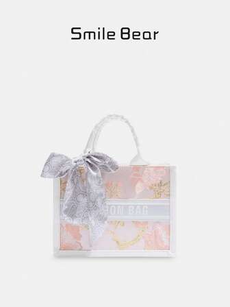 Bolso de mano de gran capacidad para mujer, diseño minimalista moderno