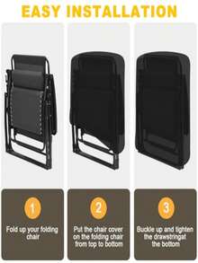 210D Oxford Cloth Zero Gravity Folding Chair Cover, Waterproof And UV-Resistant