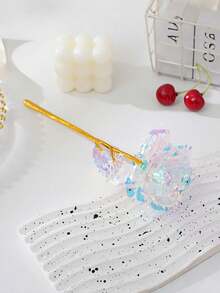 2/5 bông hoa hồng vĩnh cửu và hoa pha lê sống động như thật, thích hợp trang trí nhà cửa/văn phòng/đám cưới/Ngày Valentine/Ngày của Mẹ. Thích hợp cho năm mới, đám cưới, Ngày Valentine, sinh nhật, kỷ niệm - Trang trí bàn tiệc thanh lịch, bó hoa cưới và đồ trang trí - Hoa hồng bền lâu, hoa hồng nhân tạo nhiều màu sắc rực rỡ để trang trí nhà cửa, kèm thiệp chúc mừng, hoàn hảo cho Ngày Valentine và nhiều ngày lễ khác, trang trí hoa. - Nhiều màu - Xem 7