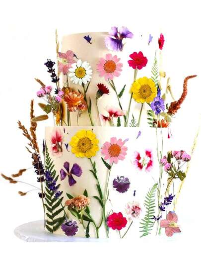 Wildflower Cake Decorations, Blooming Baby Shower Cake Decorations, Women's Birthday, Bridal Shower, Wedding Party Decorations