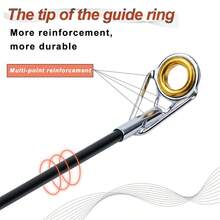 New Fishing Rod,Telescopic Collapsible Fiberglass Fishing Pole,Saltwater Freshwater,Fishermen Gift - Burnt Orange - View 4