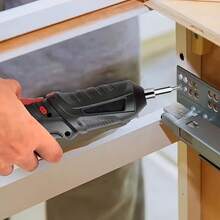 juego de destornilladores eléctricos con puntas fácilmente intercambiables, rendimiento potente y eficiencia precisa, que se adapta a varios escenarios para apretar y aflojar tornillos. - Negro - Ver 7