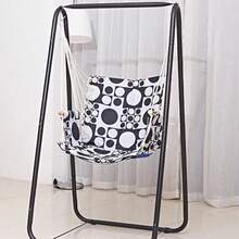 A-Shaped Strong Load Bearing Anti-Deformed Hammock Chair Stand Swing Seat Metal Support Rack (Without Hammock Chair) - Black - View 4