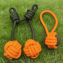 高品质宠物磨牙玩具，樱桃造型带手柄玩具套装，幼犬训练球玩具，帮助清洁狗狗牙齿，适合各种体型的宠物 - 多 - 查看 7