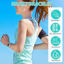 Activity Tracker Compatible Wristbands for Men and Women, Multicolor Bands for Smart Bracelet, Ideal for Fitness Tracking - como en la foto - Ver 5