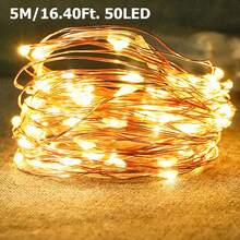 Dây đèn LED trang trí nhà cửa bằng dây đồng, dài 1/3/5/10m, chạy bằng nguồn USB, 8 chế độ chiếu sáng, đèn dây LED trang trí trong nhà, đèn trang trí tường trong nhà, đèn trang trí sân vườn ngoài trời, đèn trang trí tiệc cưới, lễ hội. - dây đồng - Xem 22