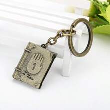 1件《怪诞小镇》梅宝·派恩斯、迪普·派恩斯、亚历克斯·赫希、赫苏斯·阿尔扎米拉诺·拉米雷斯、温蒂·科杜罗伊配饰 - 笔记本/书本吊坠，怪诞小镇周边商品，2026年新款家居装饰，包包挂饰，汽车挂饰，金属工艺品，钥匙扣，史迪奇玩具，旅行玩具，课堂减压玩具，迷你小物，洗澡玩具，圣诞文具，减压球，生日礼物，圣诞礼物，平安夜礼物，完美礼物，玩具，游戏 - 彩色 - 查看 5