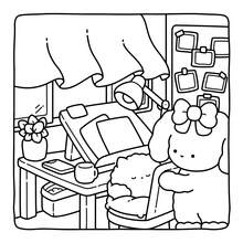 40 Pages 205gsm Sweet Moments Cute & Warm Coloring Book: Warm Self-Care Scenes Design (Rabbit Foot Soak, Puppy Pearl Milk Tea Date, And Cozy Resting Room Background) - Relaxing Coloring Pages For Adults And Teens - Heartwarming Valentine's Day/New Year Gift (For Girls) - Sweet Days - View 7