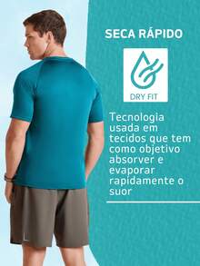 Kit Of 2 Men's Dry Fit Short Sleeve Basic Training Fitness Performance Gym T-Shirts Lupo Sport Friday - Trắng và Xanh lá cây - Xem 2