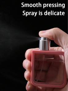 40 ml, wielokrotnego napełniania, kolorowa butelka z rozpylaczem do perfum, kreatywny kwiatowy zapach do podróży, przenośna, przezroczysta, wielokrotnego użytku butelka na perfumy, dekoracyjna, kolorowa szklana butelka - Wielokolorowe - Zobacz 12