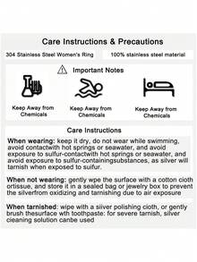 3 件套简约时尚几何线条不锈钢可调节开口戒指，高端优雅，适合女性日常、派对、约会佩戴