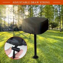 Complete Christmas Gift: All-Weather Oxford Cloth BBQ Grill Cover. This Durable Grill Cover Is Dust-Proof, UV-Resistant, And Fade-Resistant, Suitable For Standard-Sized Grills. It Is A Must-Have For Holiday BBQs. This Thick Oxford Cloth BBQ Cover Is Windproof And Weatherproof, Durable, And Fits Most Standard-Sized Grills, Meeting The Needs Of Outdoor Celebration Activities. Grill Cover Only. Please Verify The Specifications And Size Before Purchasing.