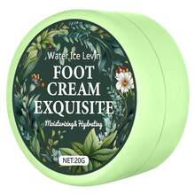 Crema de pies lujosa, hidratante y humectante, previene las grietas, rica en ácido hialurónico, profundamente nutritiva, previene las manos y los pies secos y ásperos, deja la piel suave, lisa, flexible y elástica, con resultados notables - Verde - Ver 9