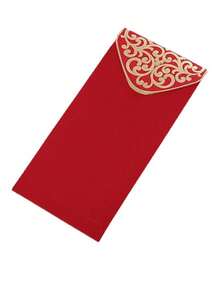 5pcs/10pcs/20pcs/30pcs/50pcs/100pcs Chinese Style Creative Gold Foil Red Envelopes, Chinese New Year Lucky Money Packets, 2025 Year Of The Snake Decorative Red Packets, New Year Lucky Money Envelopes, Holiday Supplies, Spring Festival Red Envelopes, 2025 New Year Red Packets - Multicolor - View 14