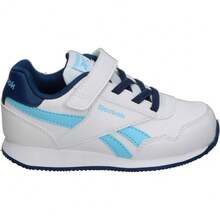 REEBOK | Reebok Royal Classic Jogger 3.0 Sneakers da bambino – Sneakers bianche e blu – Chiusura con  e lacci – Punta rinforzata – Massimo supporto – Comode – Modello 100209451 - Bianco - Visualizzare 1