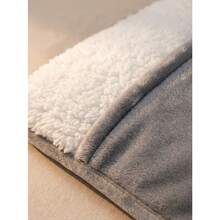 Calentador de pies USB felpa suave calentamiento rápido uso hogar oficina invierno usuarios sensibles al frío - Gris - Ver 2