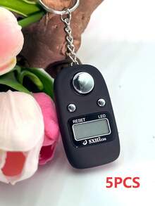 LED Display Electronic Counter Keychain, Middle East Arabic Style, Digital Handy Multi-Purpose Counter, Stress Relief Hand Press Counter, Suitable For Prayer Counting, Business Use And Home, Multiple Colors Available, Convenient Counter Like Electronic Rosary - Multicolor - View 18