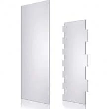 2PCS New Rectangle Zigzag Cake Scraper – Transparent Striped Edge Carving Tool, Silicone Cake Decor Molds For Baking​