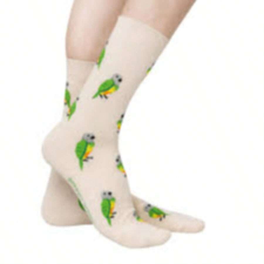 Comfortable Unisex Socks For Everyday Use, Soft And Durable - Coral Orange - View 1