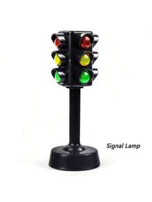 1个/2个/3个/5个迷你交通灯模型 - 塑料信号灯，适合早教/新年礼物 - 彩色 - 查看 9