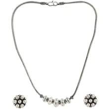 DMZ - 2594 - Ball Chain Jewelry Set, Small, Brass - Initial - View 1