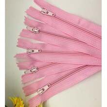 20pcs Mixed Color #3 Nylon Zippers, 7.87 Inch Closed Length, Suitable For DIY Handicraft Zippers, Can Be Used For Bags, Garments And Sewing Projects - 20 pcs - View 5